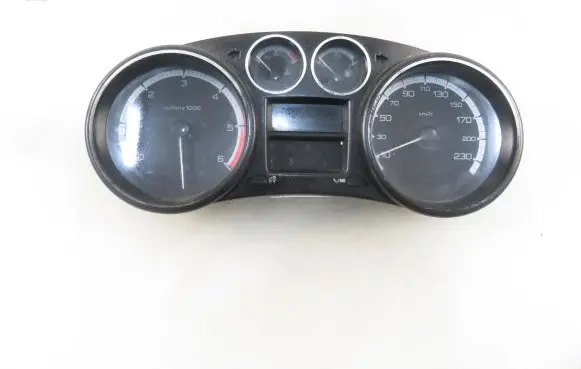 Peugeot 308 Speedometer (instrument cluster) 9665107480