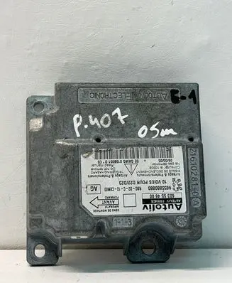 Peugeot 407 Airbag control unit/module 9655880880 603554600