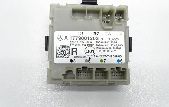 Mercedes-Benz A W177 Door control unit/module A1779001203