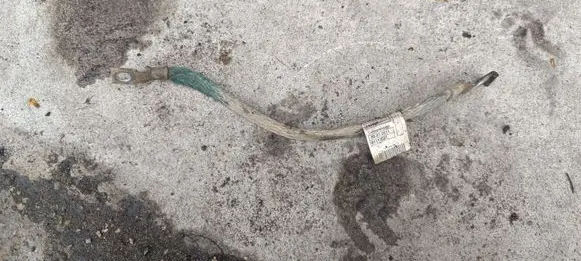 BMW 3 E90 E91 Negative earth cable (battery) 7549393