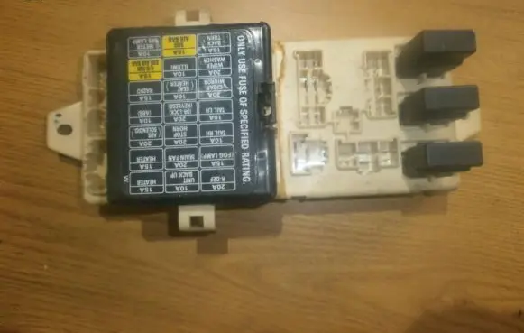 Subaru Impreza I Fuse box set
