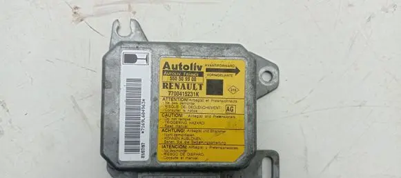 Renault Scenic I Airbag control unit/module 7700415231K 550509900