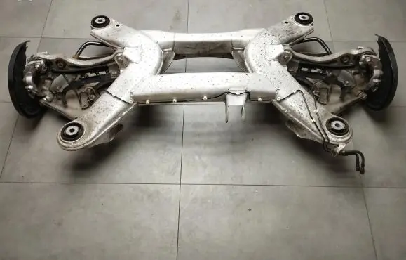 Rear axle beam