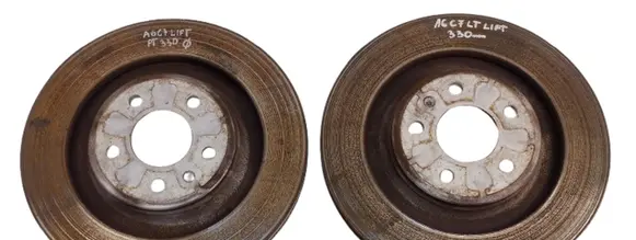 Audi A6 S6 C7 4G Rear brake disc 54603