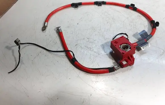 BMW 6 E63 E64 Positive cable (battery) 100573 6989776 9934602