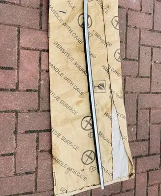 Audi A5 Front door glass trim molding 8W8853283