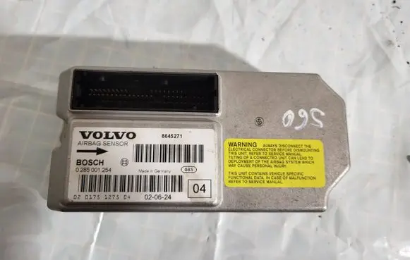 Volvo S60 Airbag control unit/module 0285001254 8645271 020175127504