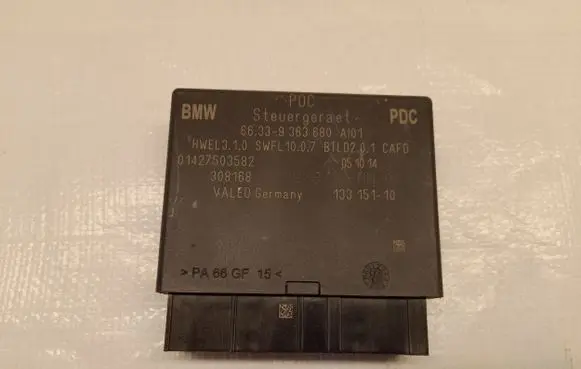 BMW X3 F25 Parking PDC control unit/module 66339363680 01427503582 308168