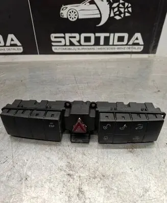 Mercedes-Benz C W203 Hazard light switch 2038701710