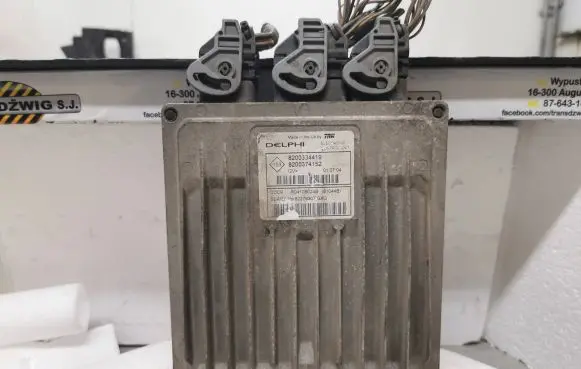 Renault Scenic II - Grand scenic II Engine control unit/module 8200374152 R0410B024B 8200334419