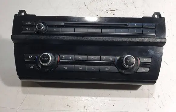 BMW 5 F10 F11 Climate control unit 9317670 08042013 0001503968