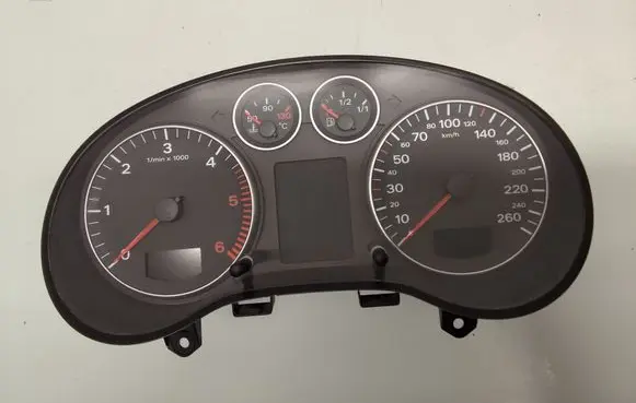 Audi A3 S3 8P Speedometer (instrument cluster) 8P0920900L