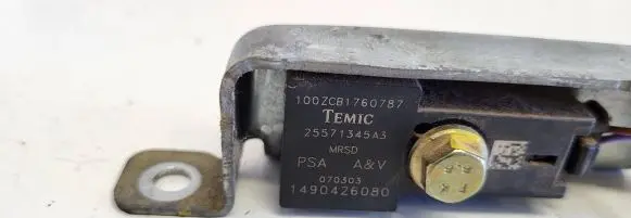 Peugeot 807 Airbag deployment crash/impact sensor 1490426080 25571345A3 100ZCB1760787
