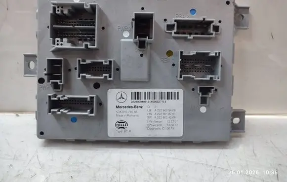 Mercedes-Benz S W222 SAM control unit A2229009408 A2229018701