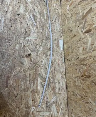 Citroen DS4 Front door glass trim molding