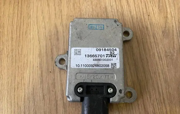 Opel Vectra C ESP acceleration yaw rate sensor 09184504 13665701 448801002001