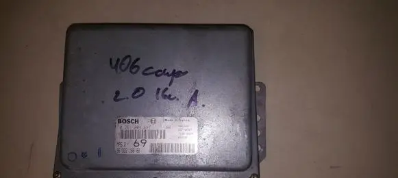 Peugeot 406 Engine control unit/module 9632216680 0261204697 MP5269