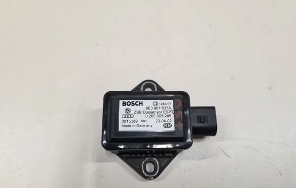 Volkswagen PASSAT B5.5 ESP acceleration yaw rate sensor 8E0907637A 0265005245