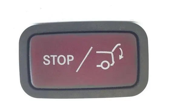 Mercedes-Benz E W213 Tailgate/boot open switch button 2128210651