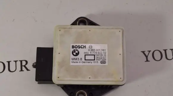 BMW 5 E60 E61 ESP acceleration yaw rate sensor 6774602 0265005681