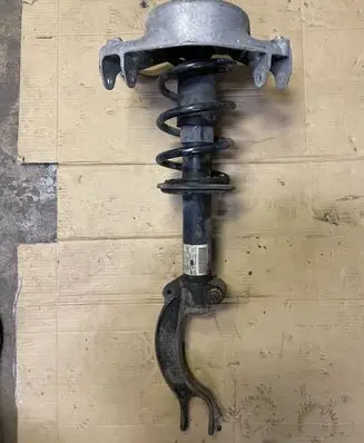 Audi A4 S4 B8 8K Front shock absorber with coil spring 8K0412384F 8K0413031AF