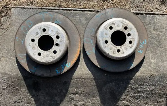 BMW 5 F10 F11 Rear brake disc tarcze