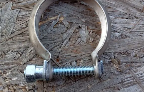 Fiat Freemont Muffler pipe connector clamp FISCHER KT330320