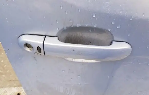 Nissan Cube Z11 Front door exterior handle
