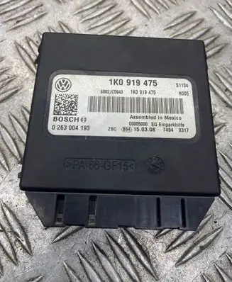 Volkswagen Touran I Parking PDC control unit/module 1K0919475 0263004193 6002JC0943