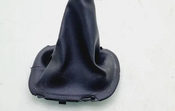Gear lever shifter trim leather/knob