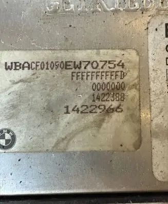BMW 3 E36 Gearbox control unit/module 1422388 1422966 000000
