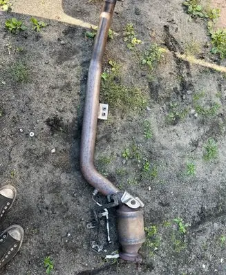 KIA Stinger Catalyst/FAP/DPF particulate filter 