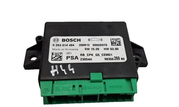 Peugeot 3008 II Parking PDC control unit/module 9835626980