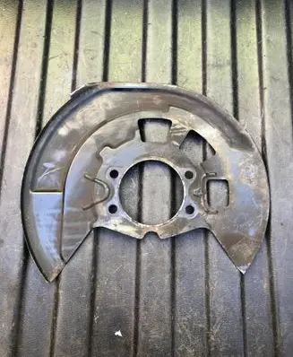 Infiniti FX Front brake disc dust cover plate 