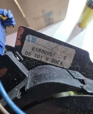 Renault Scenic II - Grand scenic II Airbag squib ring wiring 61880051 05101N0064