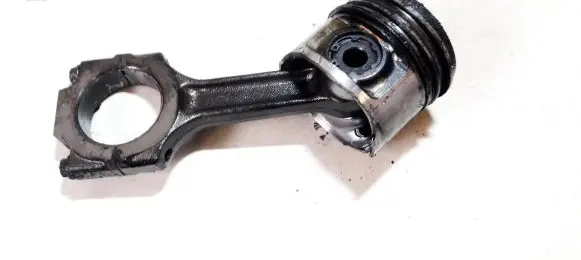 Piston with connecting rod
