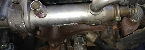 Volvo S40 EGR valve cooler 9645689780