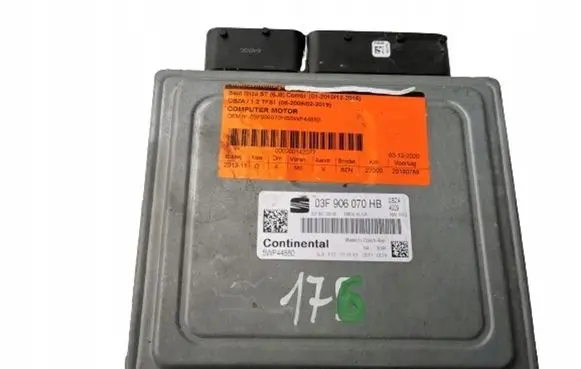 Seat Ibiza I (021A) Engine ECU kit and lock set 5WP44880