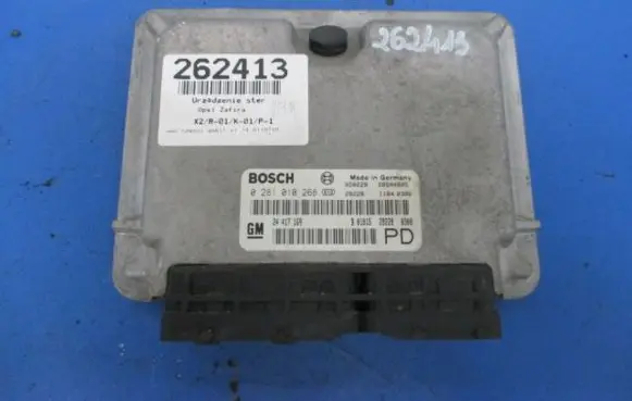 Opel Zafira A Engine control unit/module ECU 0281010268