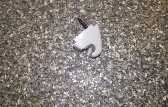 Sun visor clip/hook/bracket