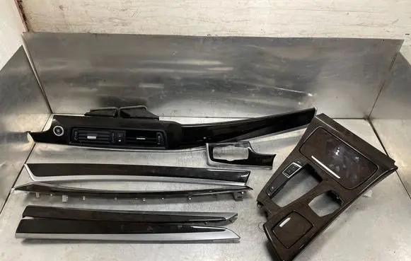 BMW 5 F10 F11 Interior decorative trim set 9166649 9171780 9206371
