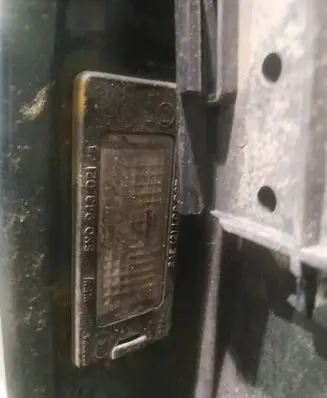 Skoda Superb B6 (3T) Number plate light 