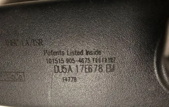 Ford Mondeo MK V Rear view mirror (interior) DU5A17E678EM 101515905