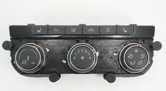 Volkswagen Golf VII Interior fan control switch 5G0907426P