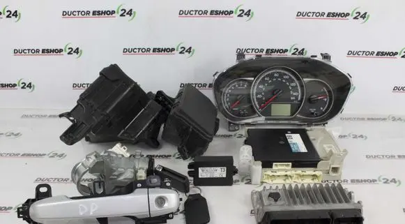 Toyota Yaris Engine ECU kit and lock set 896610DK90 892210D470 821150DP50C