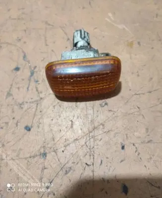 Front fender indicator light