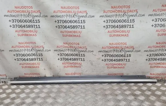 Audi A6 S6 C5 4B Front door glass trim molding 4B0853284