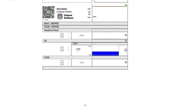 Volvo V60 Fuel injector 9802448680