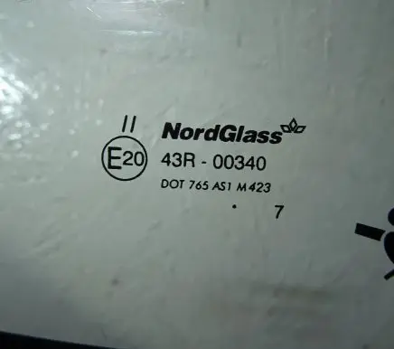 Renault Scenic III - Grand scenic III Front windscreen/windshield window 