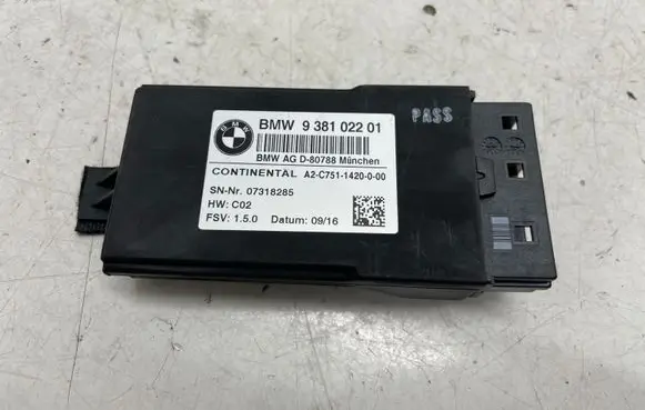 BMW 7 G11 G12 Other control units/modules 9381022